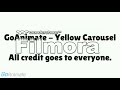 GoAnimate Yellow Carousel In GOO GOO GAA GAA