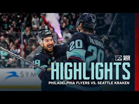 Philadelphia Flyers vs. Seattle Kraken | 12/28 Game Highlights