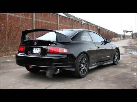 1994 Toyota Celica GT4 GT-FOUR ST205 J-Spec - Exhaust Sound Blitz Nür-Spec decat - Good quality HD