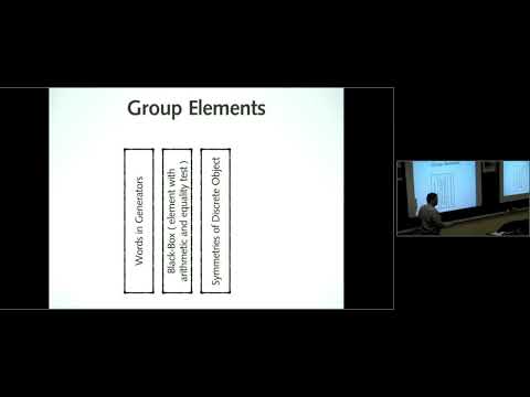 Computational Group Theory -- Alexander Hulpke