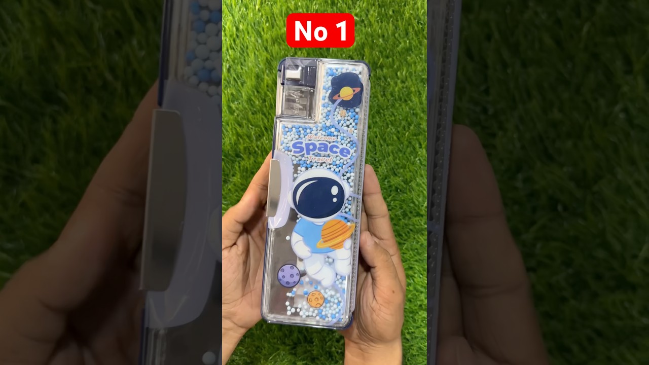 No-1 🥰unboxing new space themed pencil box💕pencil box collection, geometry box, compass box