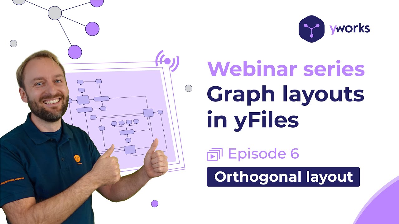Orthogonal layout with yFiles
