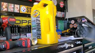 Buick Encore GX 1.3L engine oil and filter change