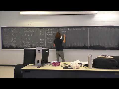 Lecture MATH205 April 13th
