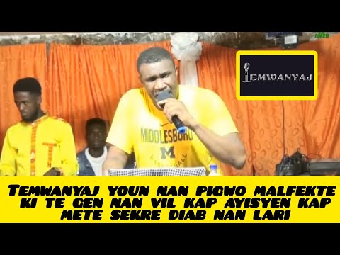 Testimony of one of the biggest criminals in Haitian cities who is spreading the devil's secrets ...