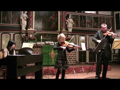 Vivaldi - Concerto for 2 violins in a minor - op 3 no 8 - Celia Kellermann