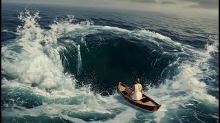 SUCKED INTO A MEGA WHIRLPOOL | Underwater Tornado Whirlpool | Sci-fi Short Film 4k #ai