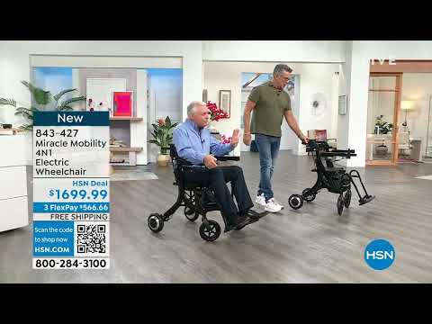Miracle Mobility 4N1 Electric Wheelchair