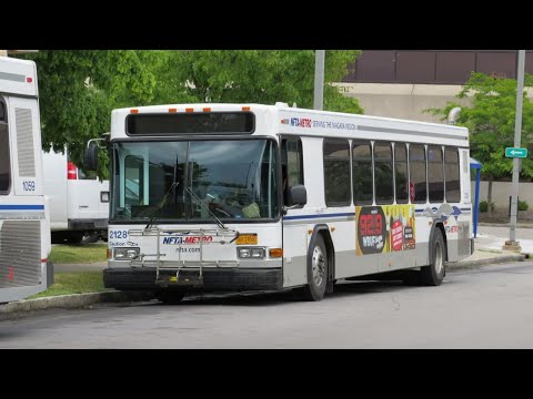 NFTA Metro Ride Route 6A Inbound [FULL ROUTE] Bus 2128 - 2001 Gillig Advantage