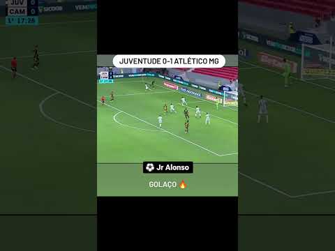 GOLAÇO DE JÚNIOR ALONSO PARA O ATLÉTICO MG CONTRA O JUVENTUDE