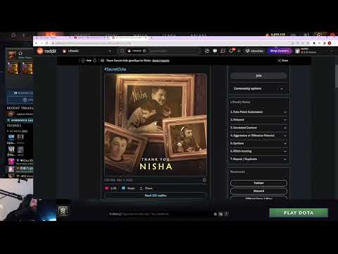 Gorgc on Nisha Leaving Team Secret and Immortal Faith as New Nigma Galaxy Coach - Dota 2
