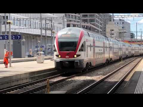 WORLD'S BUSIEST RAILWAY STATION! | Trains at Zurich HB with ICE 4, ÖBB Railjet and many more trains!