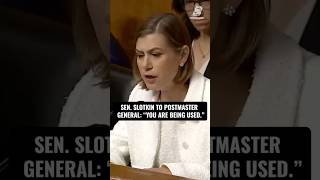 Sen. Slotkin CONFRONTS Trump's Postmaster General 😳 #Trump #Politics #News