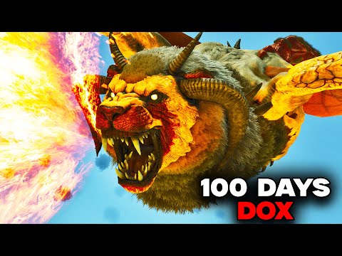 I have 100 Days to BEAT ARKs MOST Painful Mod | DoX