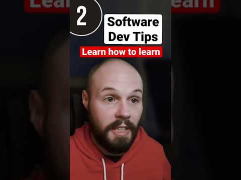 Software Dev Tips - Learn How To Learn #shorts thumbnail