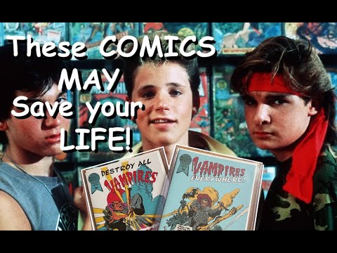 Lost Boys Prop Replica COMICS! Vampires Everywhere and Destroy All Vampires