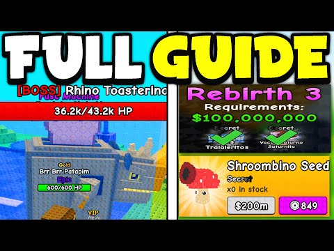 FULL GUIDE for NEW BOSS UPDATE in Plants Vs Brainrots Roblox