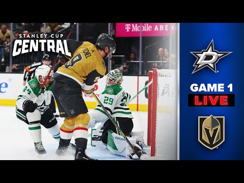 Dallas Stars vs. Vegas Golden Knights | Live Action | Game 1 | Stanley Cup Playoffs