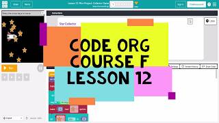Code.org Course F Lesson 12 Mini Project Collector Game - Code Org Lesson 11 Answers