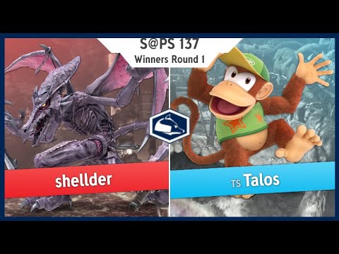 S@PS 137 Ultimate Singles - shellder(Ridley) vs TS | Talos(Diddy Kong) Winners R1