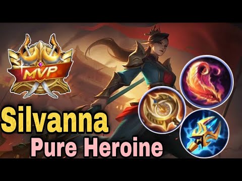 SILVANNA is still a deadly fighter 🔥 ~ Full damage build || Mobile Legends