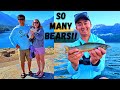 Video Thumbnail for Waterton Lakes National Park Camping & Fly Fishing | Bear Warning ⚠️ 