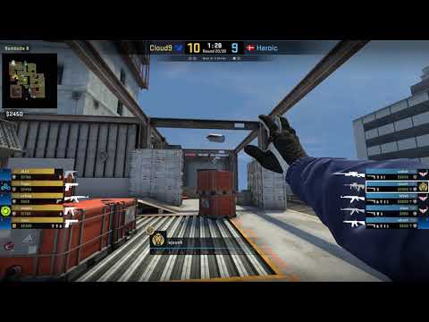 sjuush vs Cloud9 - de_vertigo - CT by demtovideo