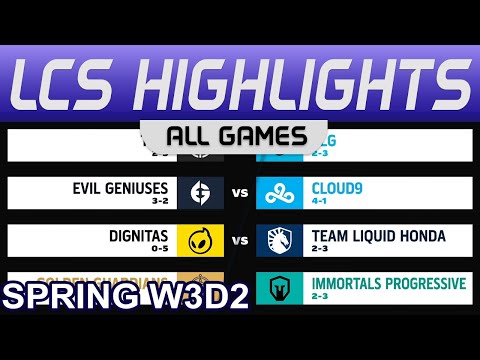 LCS Highlights Week3 Day2 LCS Spring 2023 All Games By Onivia