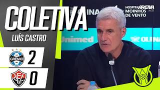 COLETIVA LUÍS CASTRO | COM IMAGENS | Grêmio x Vitória - Brasileirão 2026