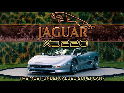 Driving a Jaguar XJ220: The Real History of this Undervalued Supercar