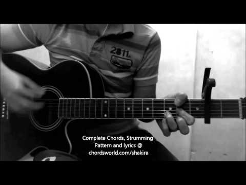 Medicine Chords by Shakira - How To Play - chordsworld.com