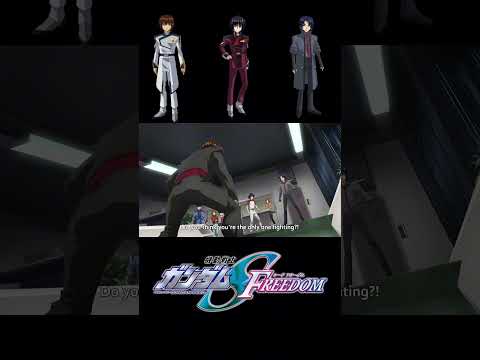 喧嘩を止めようとした結果、返り討ちに合うシン・アスカ #機動戦士ガンダムseedfreedom #gundamseedfreedom #gundam #shorts