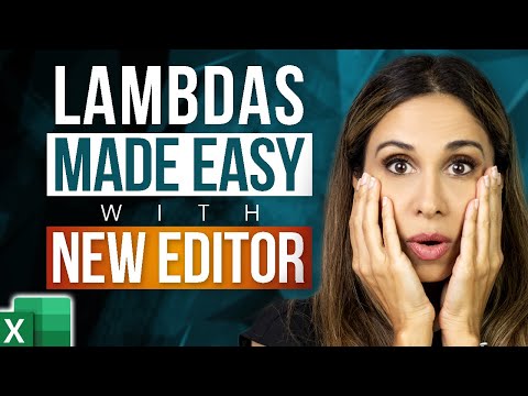 How to Use the NEW Excel Formula Editor: Import & Create Lambdas FAST!