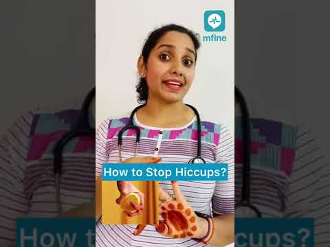 How to Stop Hiccups Immediately? | Hiccups Home Remedies | MFine #Shorts
