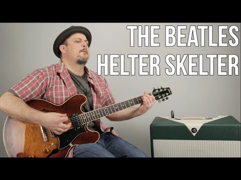 The Beatles Helter Skelter Gitarrenunterricht + Tutorial