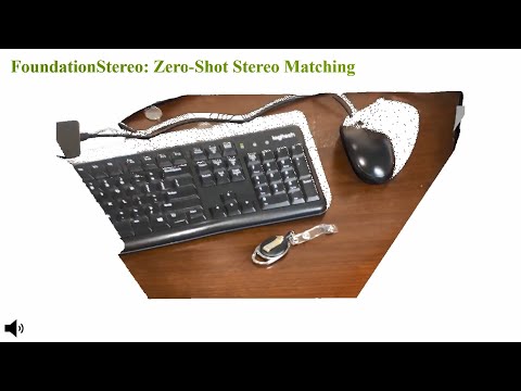 FoundationStereo: A Foundation Model for Zero-Shot Stereo Depth Estimation | NVIDIA Research