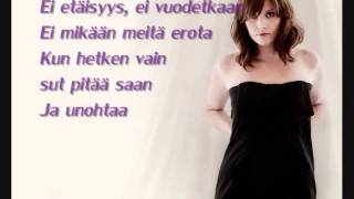 Laura Närhi -  Hetken tie on kevyt (lyrics)