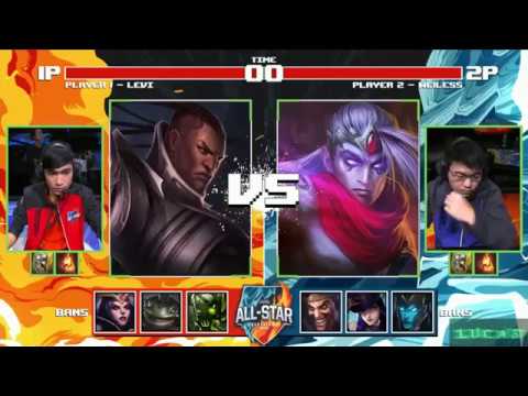 2016 All-Stars Barcelona Day 3 - Levi (Lucian) vs We1less (Varus) - 1 vs 1 mode