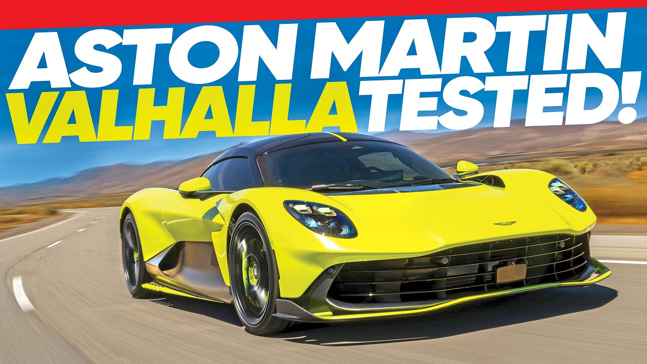 Is the Aston Martin Valhalla Better Than a Ferrari or McLaren? | First Test
