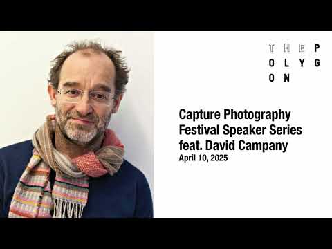 David Campany - Capture Photography Festival Speaker Series
