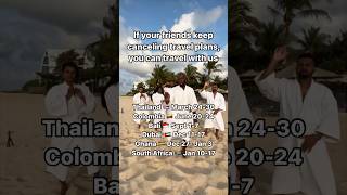 2024 Group Trip Line Up ✈️