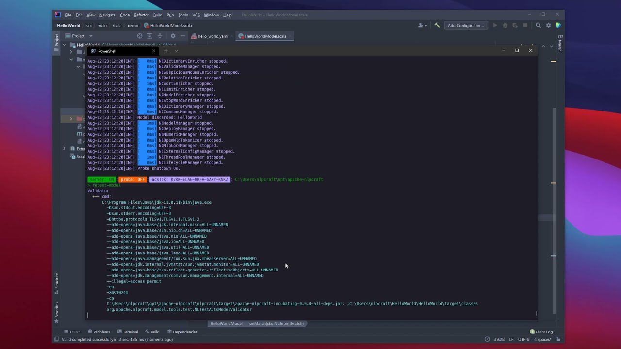 Apache NLPCraft - Hello World