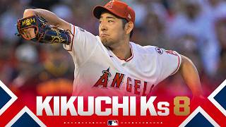 ALL 8 STRIKEOUTS from Angels starter Yusei Kikuchi! | 菊池雄星ハイライト MLB Highlights