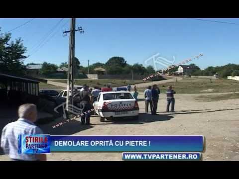 Demolare oprită cu pietre !