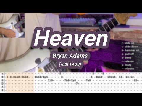 Heaven |©Bryan Adams |【Guitar Cover】with TABS