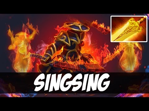 NEW META TOTALLY MAGICAL HERO - EMBER SPIRIT WITH RADIANCE - SINGSING- Dota 2