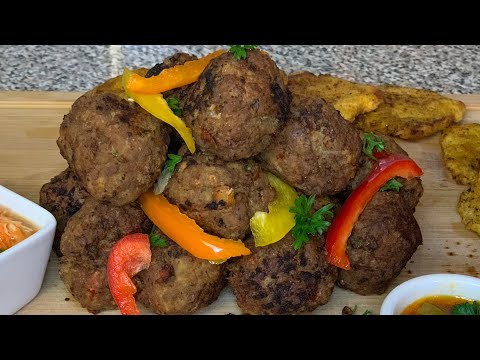 BOULET|| BEST HAITIAN STYLE MEATBALLS|| BOULÈT VYANN