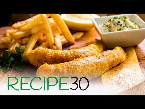 The Best Fish and Chips with crispy batter simple recipe