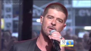 Robin Thicke: Get Her Back (Good Morning America) (LIVE)