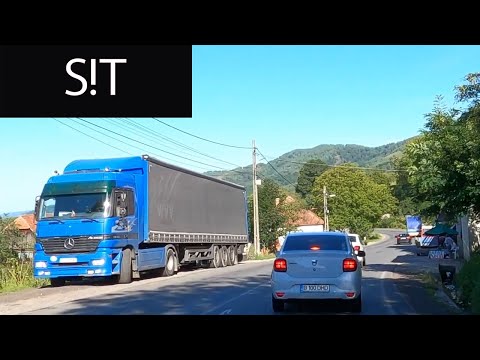 Bucova Judetul Caras-Severin In Trafic DN68